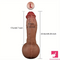 8.66in 9in 9.25in Real Skin Silicone Soft Penis Dildo For Couple Sex