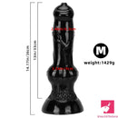 7.48in 14.17in 15.35in Big Black Thick Dog Penis Odd Animal Dildo