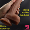 7.6in Realistic Silicone Soft Dildo Sex Toy Perfect For Anal Masturbation