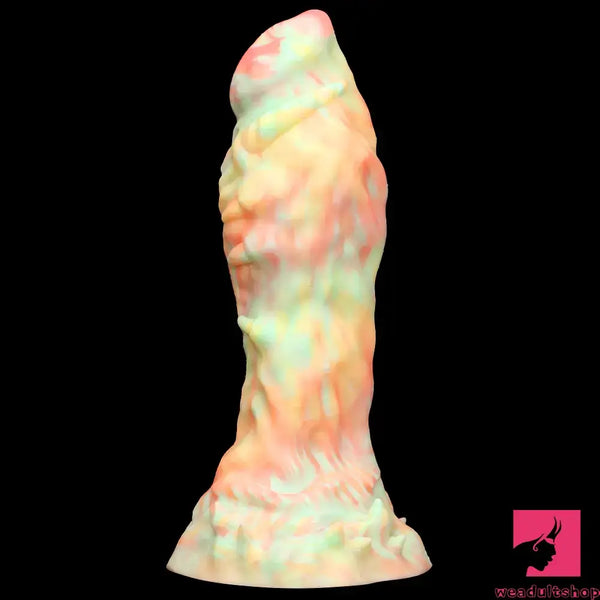 9.44in Fantasy Big Silicone Soft Mixed Color Dildo For Sex Love Toy