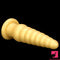 10.63in Soft Silicone Big Gold Butt Plug Dildo For Anal Expansion Orgasm