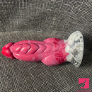 7.67in Fantasy Monster Silicone Soft Dildo For Vagina With Big Knot