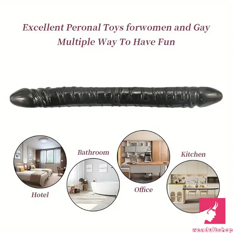 13.19in Dual Ended Long Big Dildo Sex Toy For Increased Orgasm