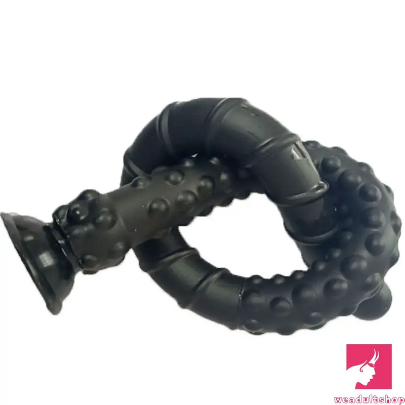 27.56in Silicone Soft Huge Long Spiked Spiral Rebar Dildo Anal Plug