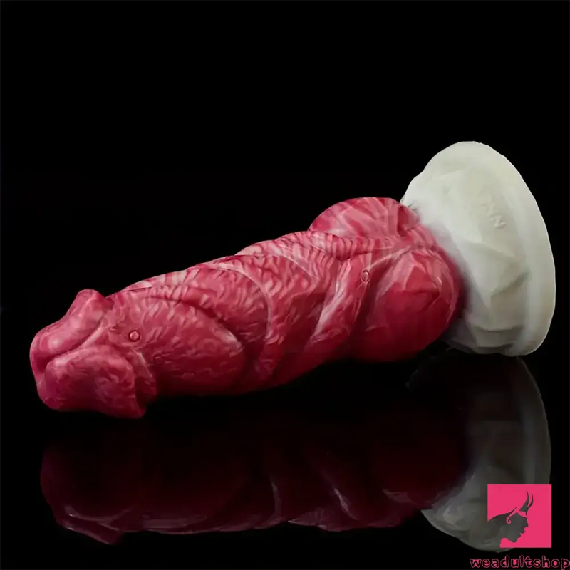 6.89in Liquid Silicone Monster Fantasy Dildo For Couples Solo Anal Play