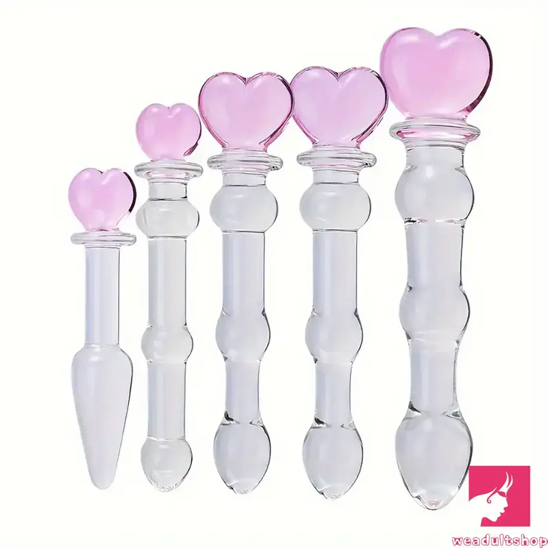 5.1in 6.5in 7.7in 7.9in Glass Crystal Dildo For Female Sex Orgasm