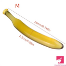 7.09in 7.48in 9.65in Glass Banana Dildo For For Men Women Love