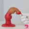 6.69in 7.48in 9.06in Silicone Fantasy Animal Dog Soft Cock Dildo