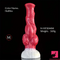 9.57in Animal Big Dog Silicone Soft Women Dildo With Suction Base