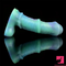 8.07in Silicone Soft Dildo Sleeve Horse Animal Luminous Cock Extender