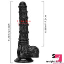 9.25in 9.64in 11.02in Big Thick Black Dildo BDSM Horse Penis Love Toy