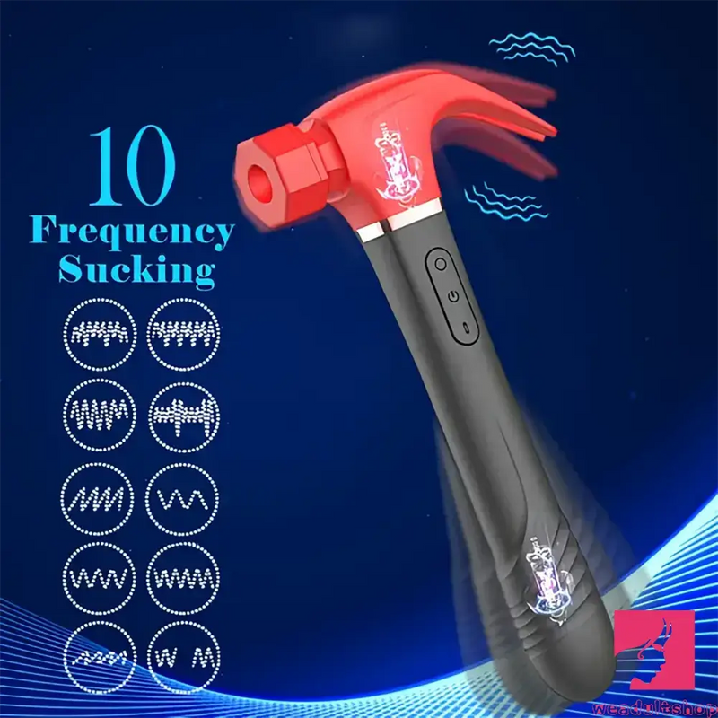 10.6in Silicone Flexible Thrusting Sucking Swing Flapping Beating Dildo