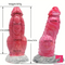 7.67in Fantasy Monster Silicone Soft Dildo For Vagina With Big Knot