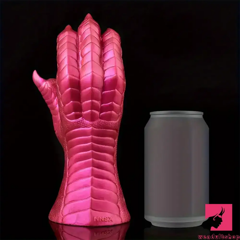 8.66in Fantasy Monster Hands Silicone Soft Dildo For Women G Spot