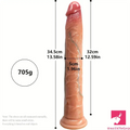 13.58in Realistic Large Long Silicone Soft Anal Dildo For Couple Sex