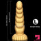 5.51in 7.87in 10.23in Gold Silicone Soft Fantasy Dildo For Anal Sex