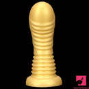 7.08in Top Quality Soft Liquid Silicone Thick Spiked Butt Plug Dildo