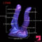 7.36in 7.99in 8.07in U-shaped Double-headed Monster Soft Dildo