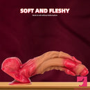 11.22in 12.99in 14.57in Liquid Silicone Fantasy Big Soft Cock Dildo