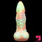 9.44in Fantasy Big Silicone Soft Mixed Color Dildo For Sex Love Toy