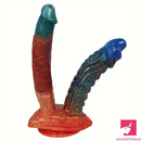 9.45in 10.63in Silicone Soft Big U-shaped Double-head Monster Dildo