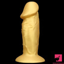 13.38in Super Long Big Silicone Soft Gold Dildo For Women Men