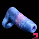 Multiple Lengths Fantasy Silicone Soft Cock Sleeve With Anti-drop Ring