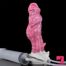 8.03in Realistic Animal Alien Dragon Ejaculating Silicone Male Dildo