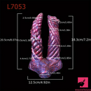 7.64in 7.99in 8.07in Fantasy Silicone Double Heads Dildo For Gay Lesbian