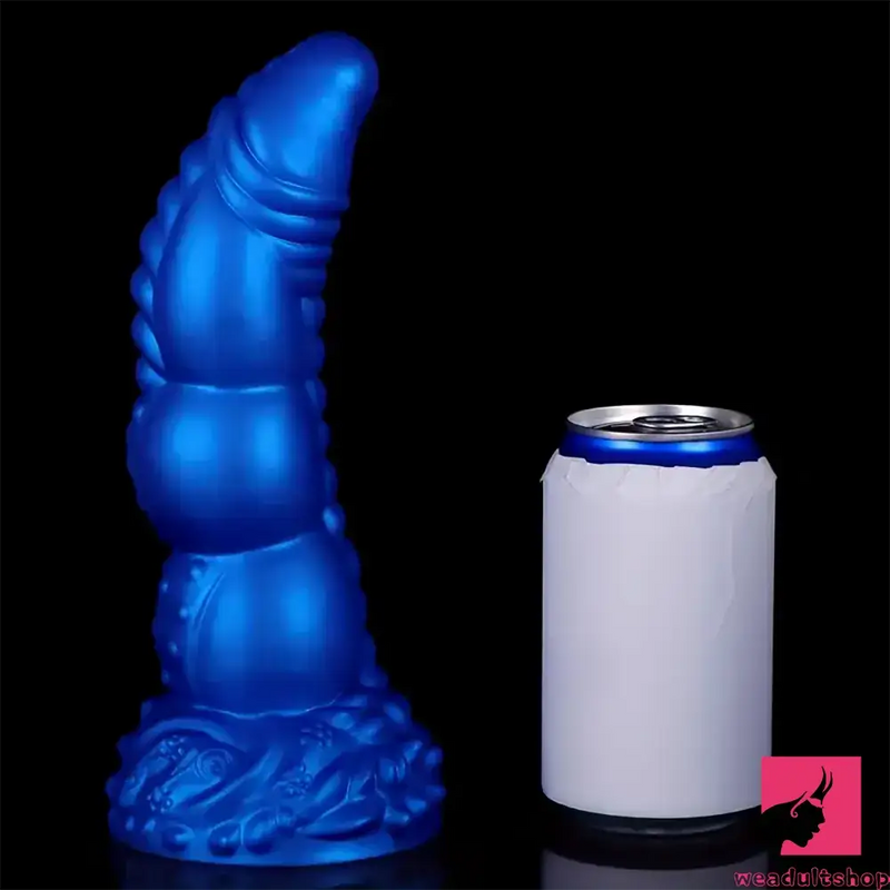 7.87in 8.1in 9.25in Silicone Real Lifelike Monster Soft Bendable Dildo