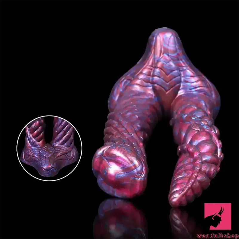 7.64in 7.99in 8.07in Fantasy Silicone Double Heads Dildo For Gay Lesbian