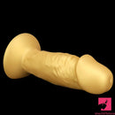 13.38in Super Long Big Silicone Soft Gold Dildo For Women Men