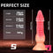 7.08in 9.06in 10.24in 11.81in Octopus Tentacle Odd Silicone Flexible Dildo