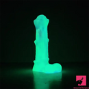 8.07in Silicone Soft Dildo Sleeve Horse Animal Luminous Cock Extender