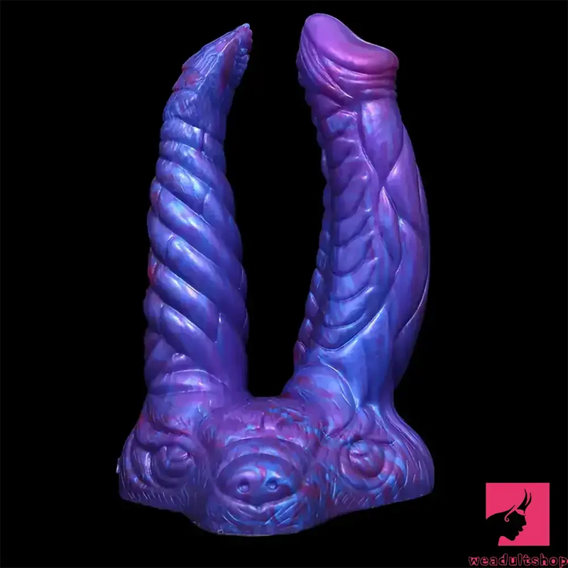 7.36in 7.99in 8.07in U-shaped Double-headed Monster Soft Dildo