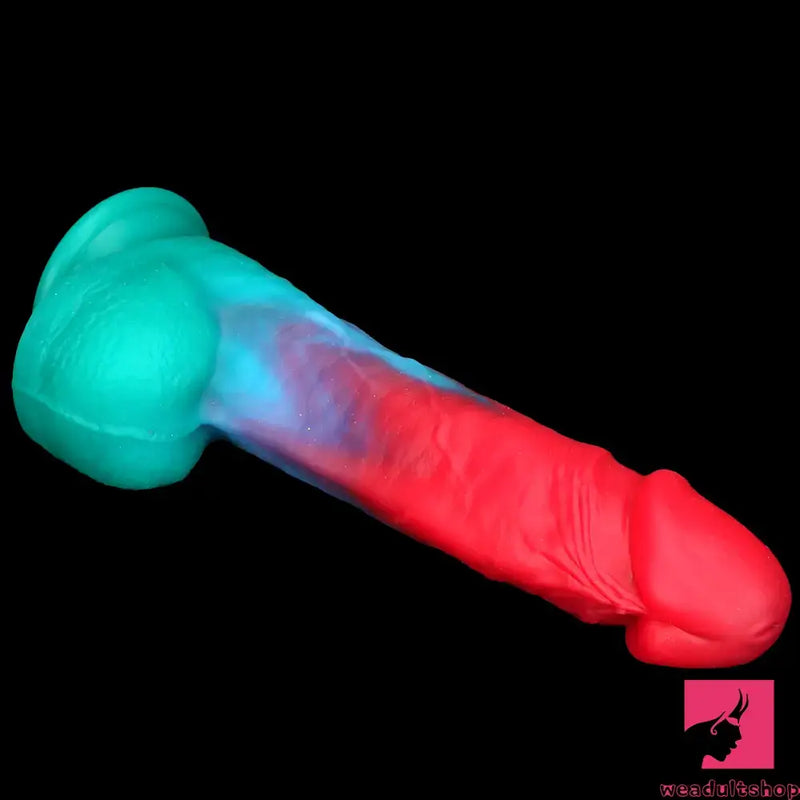 9.05in Big Smart Heating Thrusting Vibrating Remote Auto Dildo