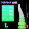 6.42in 7.48in 8.66in Fluorescent Octopus Tentacle Soft Dildo For Couple Sex