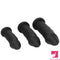 9.25in 11.02in 12.2in Super Big Silicone Soft Black Mushroom Real Dildo