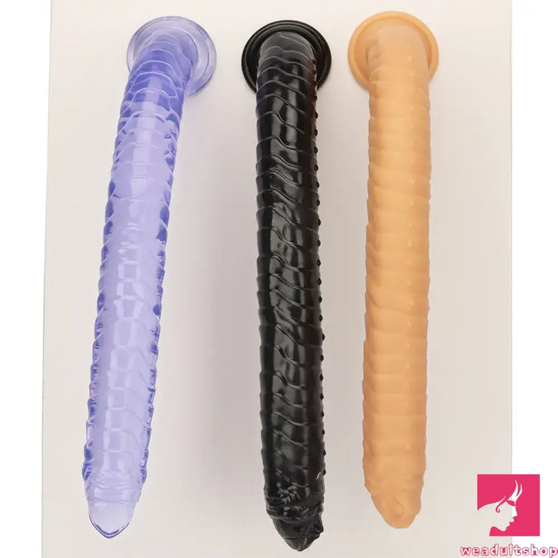 15.35in Long Huge Colorful Dildo For Anal Vaginal Expansion Adult Toy