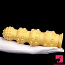 6.7in 9.84in 13.38in Gold Silicone Animal Octopus Big Butt Plug Dildo