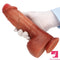 9.05in Realistic Auto Heating Thrusting Vibrating Dildo For Anus