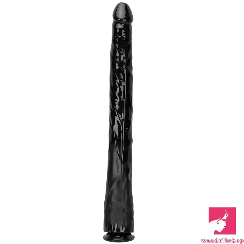 18.11in 22.83in Super Big Long Black Dildo BDSM Sex Toy For Anal Clit