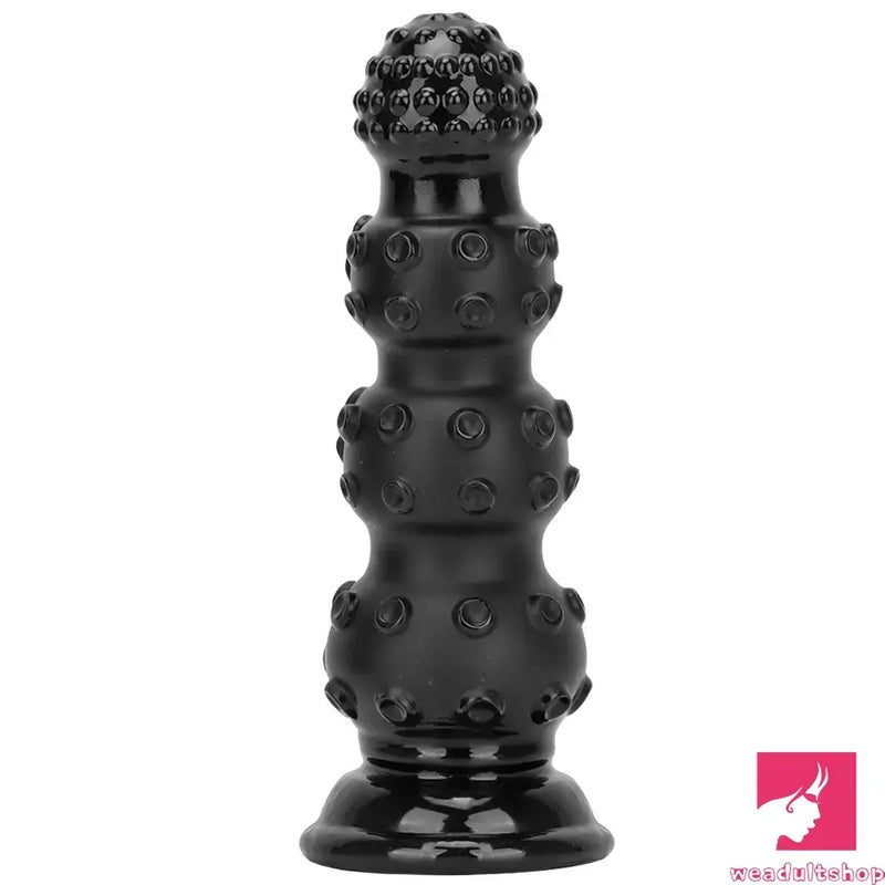 6.7in 9.84in 13.38in Super Black Animal Octopus Female Anal Plug Dildo