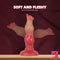 6.69in 7.48in 9.06in Silicone Fantasy Animal Dog Soft Cock Dildo