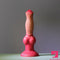 7.48in 9.45in 11.02in 12.99in Soft Liquid Silicone Big Dog Knotted Dildo