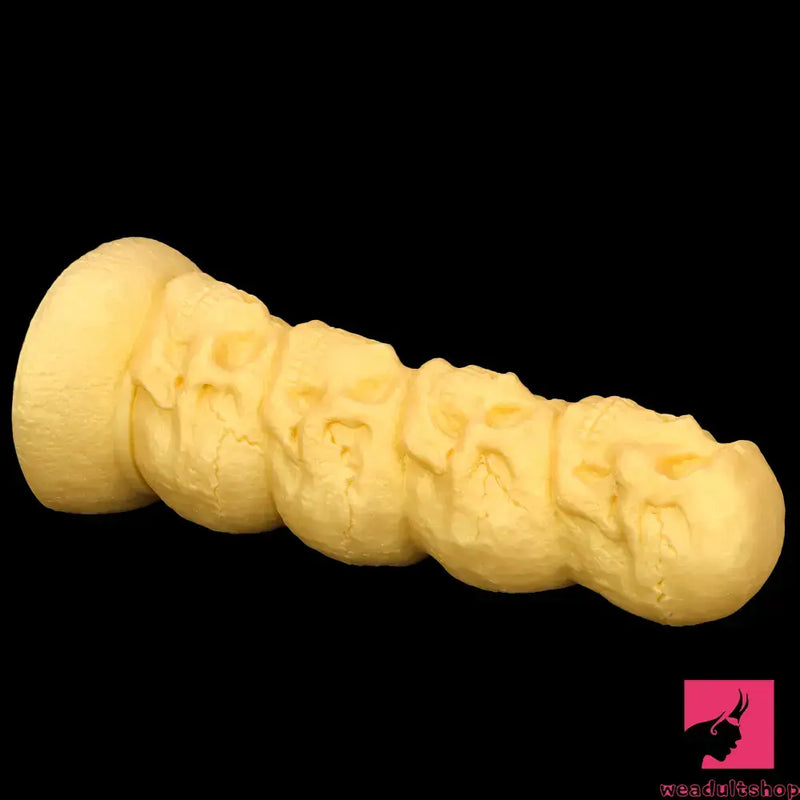 14.37in Nice Large Soft Long Fantasy Silicone Scary Skull Dildo