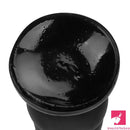 10.63in Realistic Big Silicone Black Dildo Butt Plug For Anal Orgasm