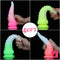 6.42in 7.48in 8.66in Fluorescent Octopus Tentacle Soft Dildo For Couple Sex