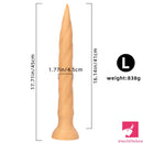 11.41in 14.56in 17.71in Super Huge Long Thick Sharp Butt Plug Dildo