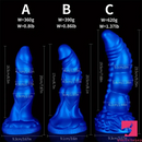 7.87in 8.1in 9.25in Silicone Real Lifelike Monster Soft Bendable Dildo